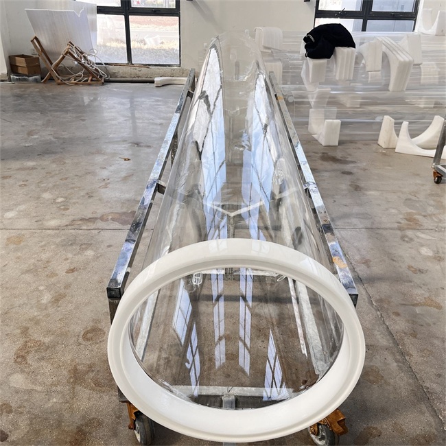 500-1000mm large diameter quartz tube wholesaler