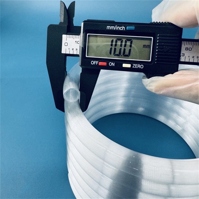 High temperature resistant quartz winding spiral tube