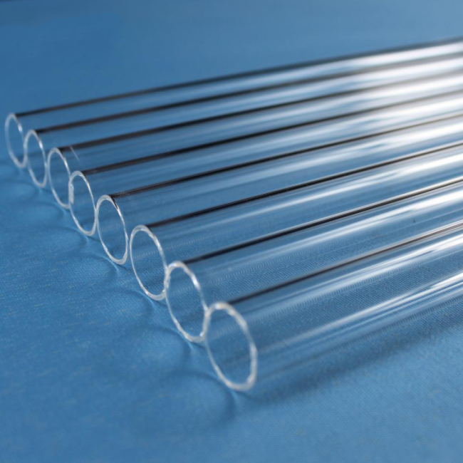 High temperature resistant quartz tube