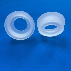 Frosted Quartz Flange Connection Ring