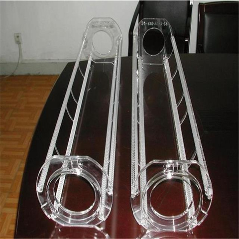 Bateau à quartz personnalisé transparent de haute pureté