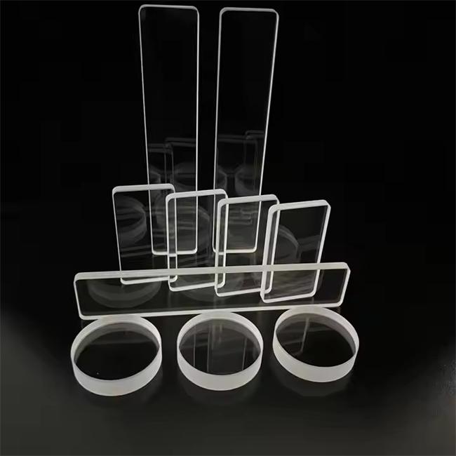 Large diameter transparent observation window optical quartz plate factory