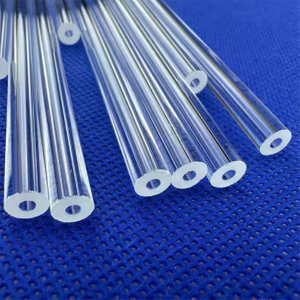 Diametro esterno 1-900 mm Semiconductor Transparent Round Mouth Quartz Tubo