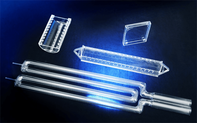 Quartz glass tube for semiconductor manufacturing