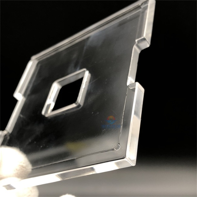 Quartz glass polishing process