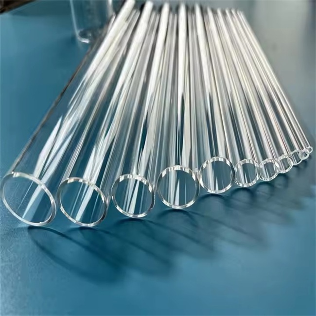 Diameter 5-1500mm tube furnace high temperature resistant quartz tube manufacturer