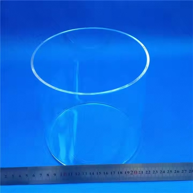 Fabricant de tubes en verre de quartz à haute température personnalisés 150 mm