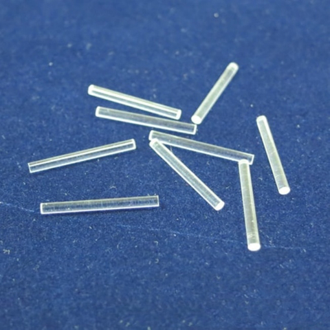 Aste di vetro di silice fuse per stoppino lampada