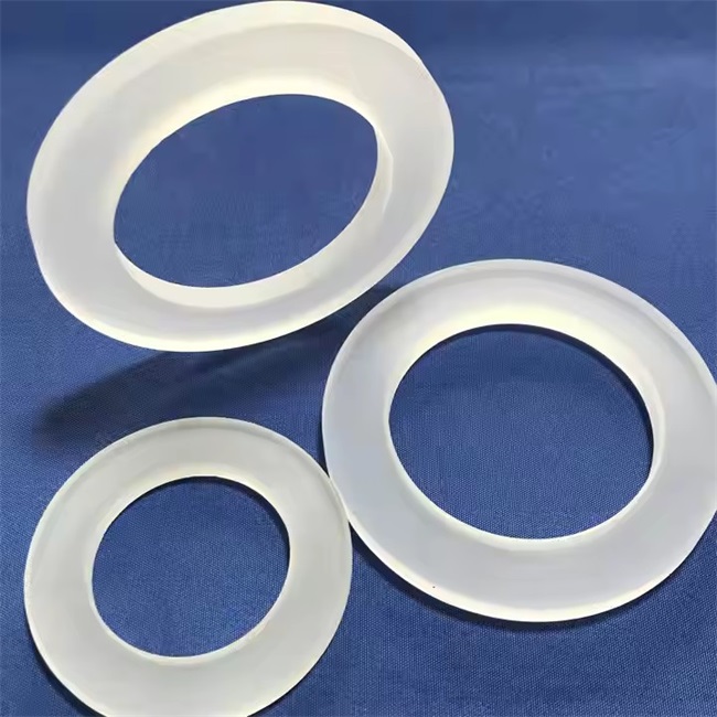 Anneaux de verre de quartz UV de grande taille transparent