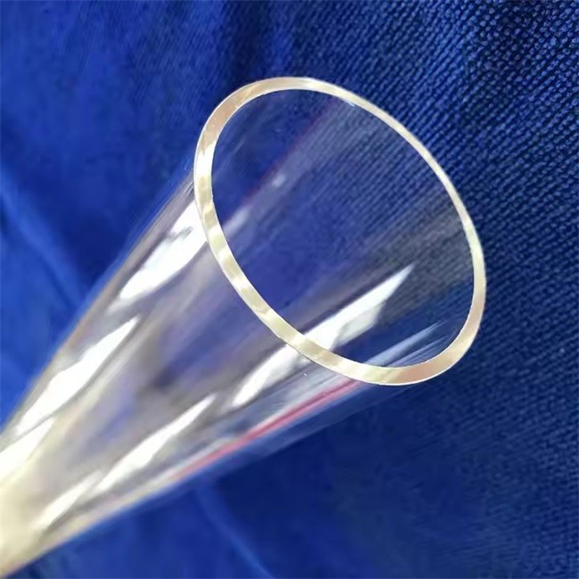 Diamètre de 100 à 800 mm de tube de quartz