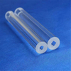 Heat treatment heated quartz glass tube