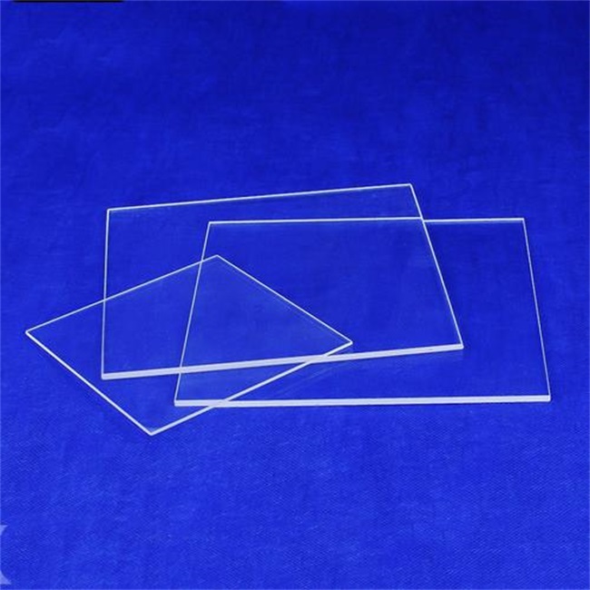Transparent quartz observation window for high-pressure vessel