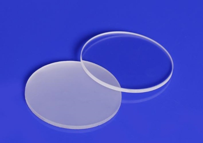 The polishing process of quartz glass