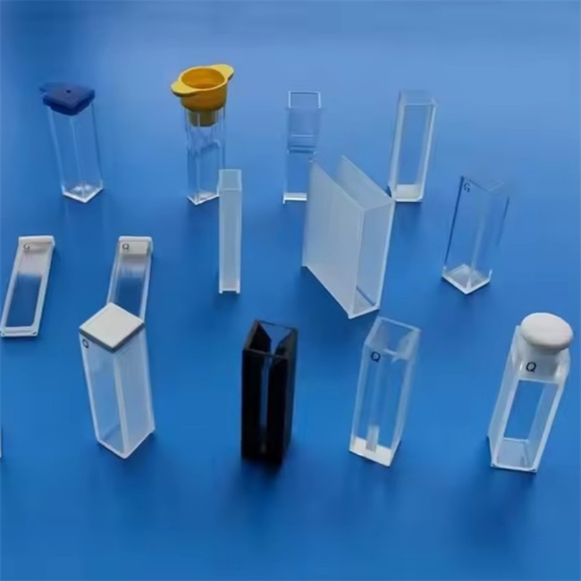 quartz fluorescent cuvette