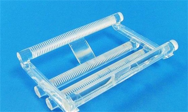 Chemical industry quartz glass instrument