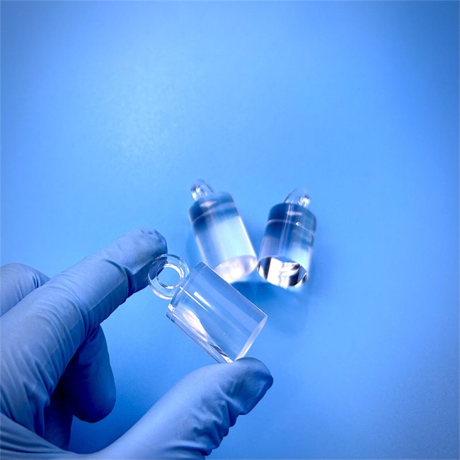 High purity transparent quartz rod for laboratory testing-2