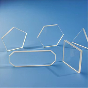 1-800mm shaped optically transparent quartz plate