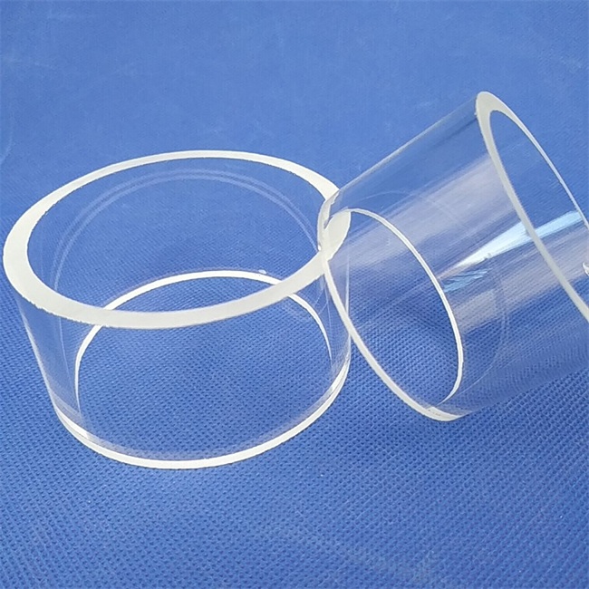 Outer diameter 6-200mm large diameter quartz tube wholesaler
