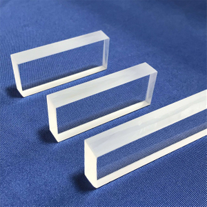 5-500mm Thick Transparent Square Quartz Plate