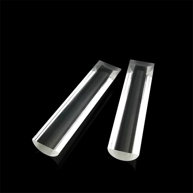 5-800mm polished fused quartz rod Supplier