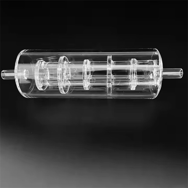 Heat Resistant Irregular Semiconductor Quartz Heating Tube Accessories