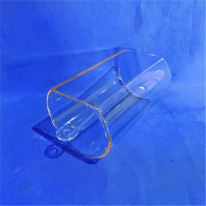 Barco de quartzo resistente ao calor para experimentos de laboratório