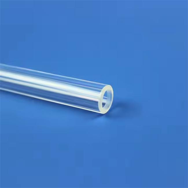 Corrosion resistant high-purity medical quartz tube