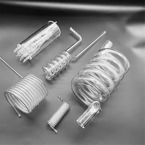Spiral Liquid Separation Quartz Tube