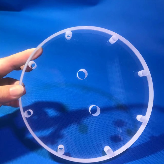 Optical Perforated Quartz Glass Plate-1.jpg