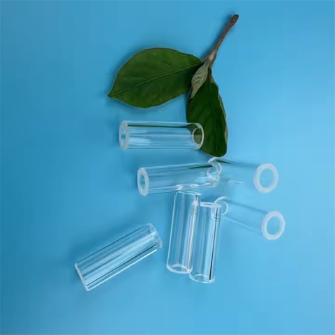 외경 10-500mm 짧은 두꺼운 석영 튜브