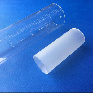 Tube de quartz opaque pour isolation à 1200 ° C