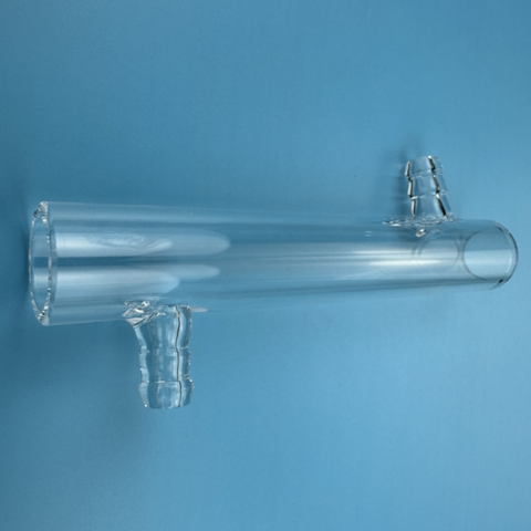 30-500mm Vacuum Double-layer Quartz Tube