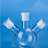 125-3000ml Quartz Three Mouth Reaction Boiling Bottle