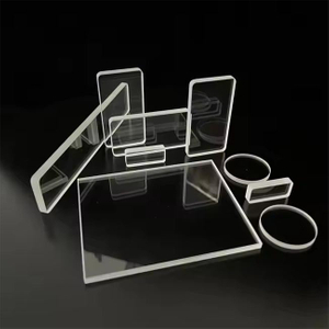 JGS2 Square Window Quartz Plate