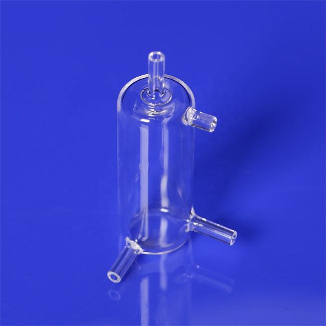 Acid resistant quartz glass overflow tube factory