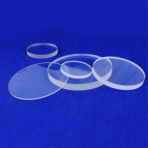 5-500mm Transparent Polished Quartz Plate