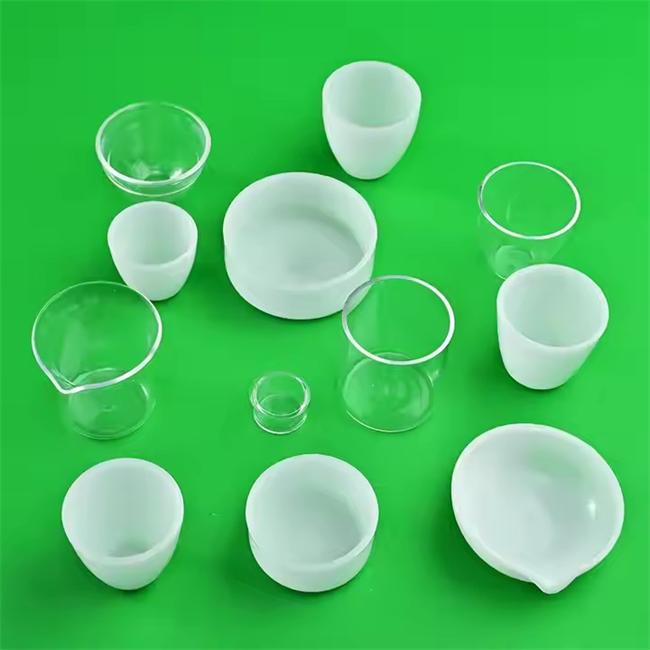 Semiconductor grade high-purity quartz crucible