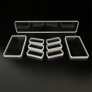 Round Square High Transmittance Transparent UV Quartz Plate