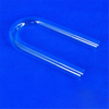 Transparent Polished U-shaped Fused Silica Tube