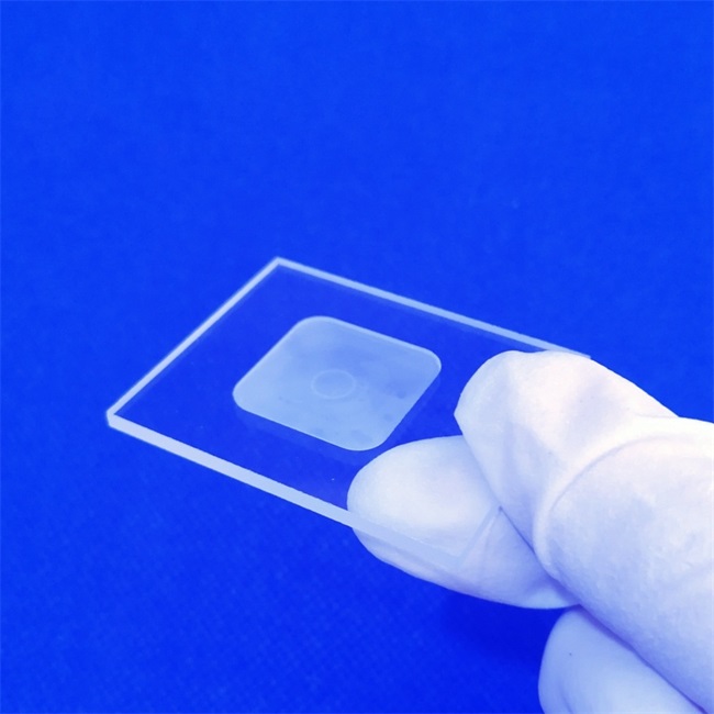 Quartz Glass Plate for Microscope System