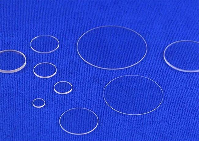 large-diameter frosted polished quartz plate