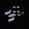 Short Transparent Fused Silica Rod