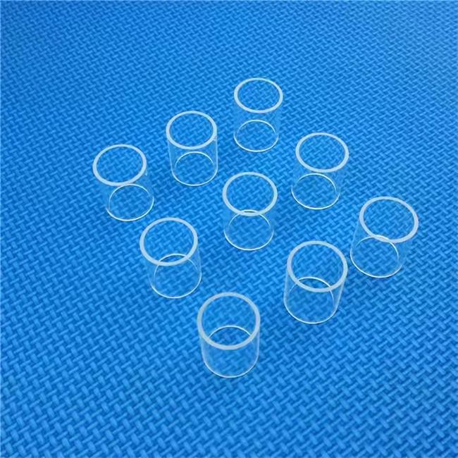 High purity large-diameter quartz heating tube factory